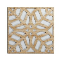 Ekena Millwork 3 8 W 3 8 H 3 8 T Мала украсна декоративна фрагмент дрвени wallидни панели, цреша