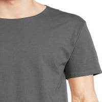 Без граници издолжена маица за мажи, 2-пакет