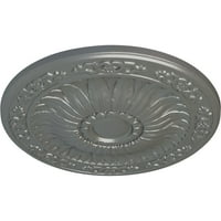 Екена Милвир 1 4 ОД 1 2 П Лунел таванот Медалјон, сребро со рачно насликани