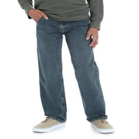 Wrangler Boys 4- & Husky Straight Fit фармерки, големини 4- & Хаски