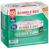 Bumble Bee Pee Cong Consed Tuna во вода, Оз, брои
