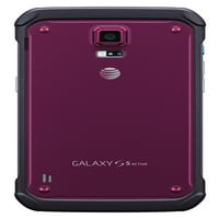 Обновен Samsung Galaxy S Active G870A 16GB AT & T отклучен GSM 4G LTE Quad -Core Телефон W 16MP камера - Руби