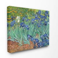 Слупел дома декор цвет поле сино зелено класично сликарство платно wallидна уметност од Винсент ван Гог