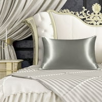 Уникатни поволни цени за свилена перница со мама со патент Греј 14 20