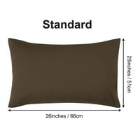 Уникатни поволни цени цврсти перници за микрофибер кафеав стандард