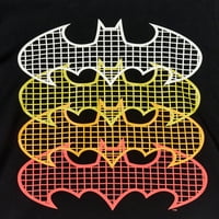 Стрипови Бетмен Бојс Худи маица и плетени шорцеви за влечење, сет на облека, големини 4-12