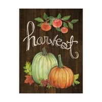 Трговска марка ликовна уметност „Есенска жетва IV орев“ платно уметност од Мери Урбан
