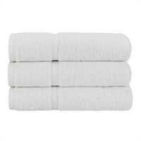 Кралска извонредност хотелска колекција 100 -процентни прстени испрскани памучни пешкири за бања - пакет