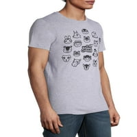 Nintendo Animal Crossing Grey Grey и голема машка графичка маица