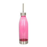 Главните места Оз розово и сребрено пластично шише со вода со капаче за завртки