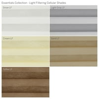 Колекција на Custom Essentials, безжична светлина за филтрирање на светлина, песок, 1 2 Ширина 48 Должина