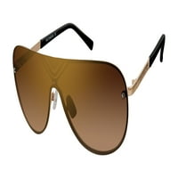 Rocawear R машки метал штит УВ заштитнички очила за сонце за возрасни
