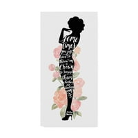 Трговска марка ликовна уметност „иконска жена јас“ платно уметност од Грејс Поп