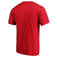 Машка фанатици брендирани црвени Бостон црвено, па маицата со премиер поминува